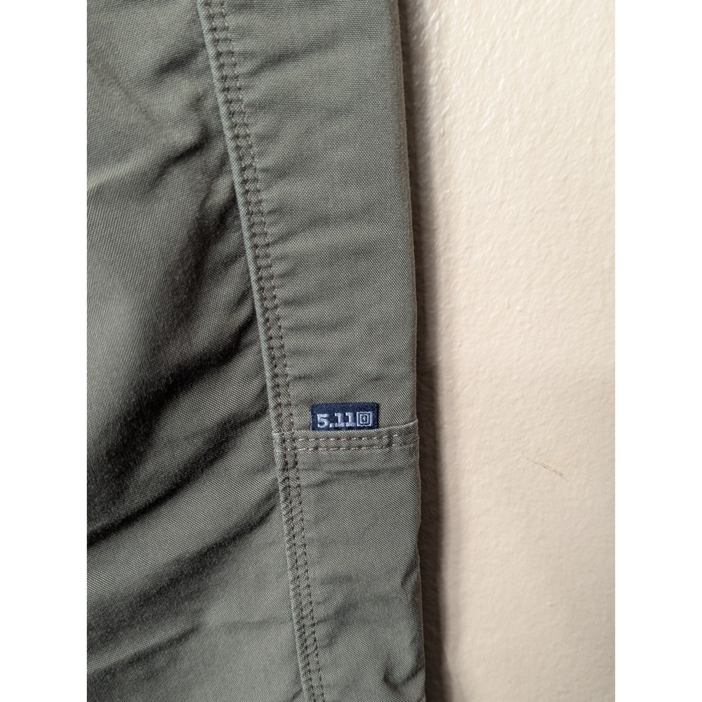 5.11 Tactical Apex Pants Mens 32x34 Olive Green Cargo Utility Work 74520 - Picture 6 of 16
